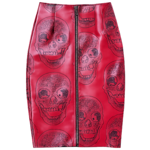 Red Skull Skirt